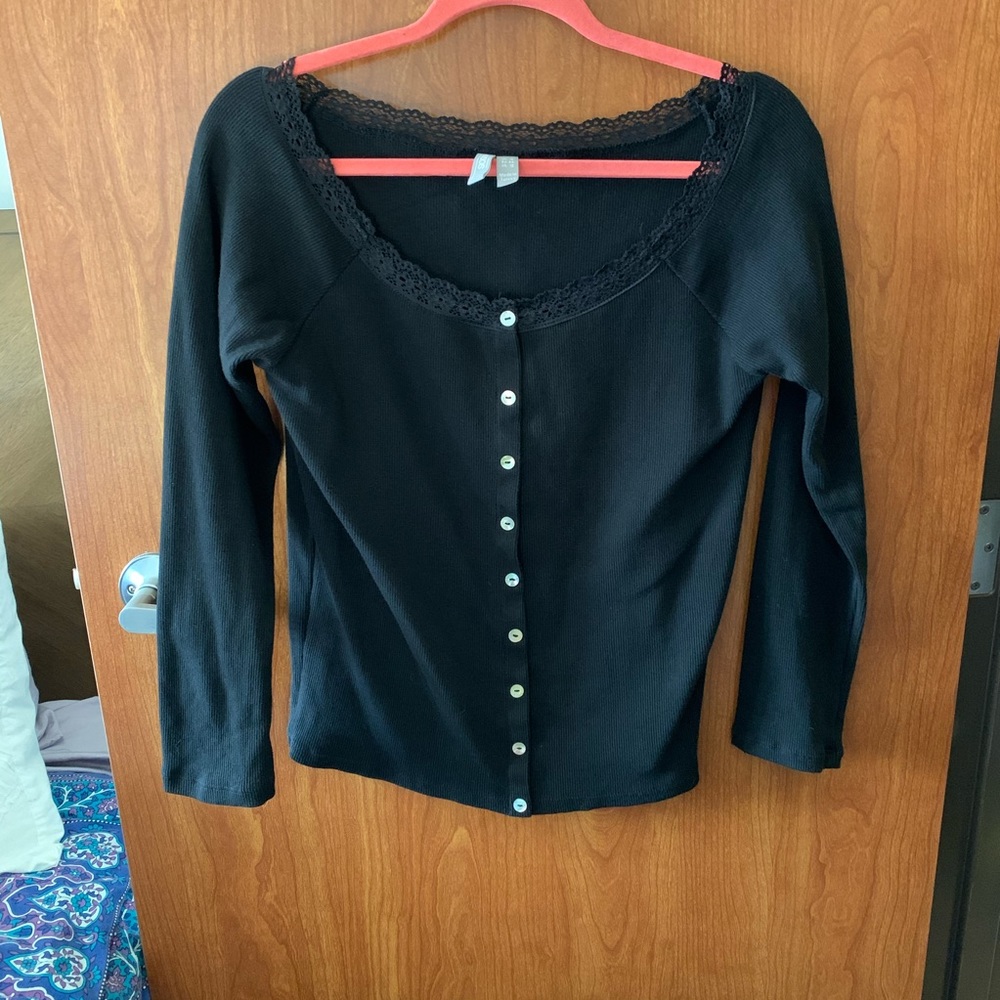 NWOT off-shoulder ASOS top